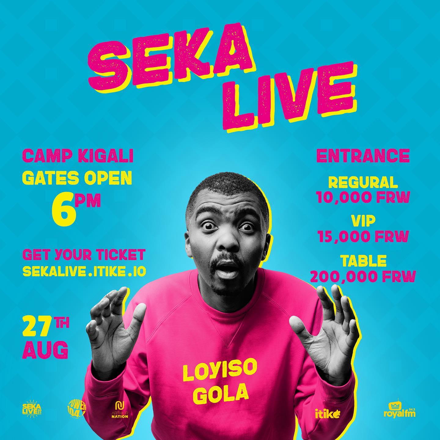 Ibyo wamenya kuri Loyiso Gola, umunyarwenya w... - #rwanda #RwOT