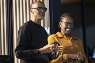 Perezida Kagame na Madamu bitabiriye igitaramo cya Davido, Tiwa na Bruce Melodie-AMAFOTO+VIDEO