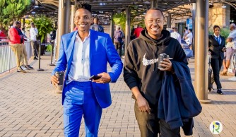 Eric Omondi yazindukiye i Kigali ateguza gusiga urwibutso muri Seka Live-AMAFOTO