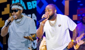 Bruce Melodie yakoranye indirimbo na Davido