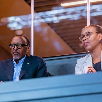 #AfroBasketWomen2023: U Rwanda rwakoreye amateka imbere ya Perezida Kagame 