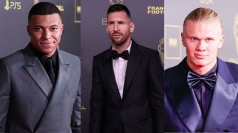 Lionel Messi yahumurije Haaland na Mbappé, ibyo kureka umupira abigendera kure