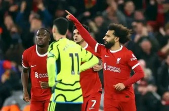 Premier League: Liverpool yaguye miswi na Arsenal, Mohamed Salah ashyiraho agahigo 