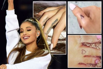 'Tattoos' za Ariana Grande ziri mu bintu byashakishijwe cyane kuri Google mu 2023