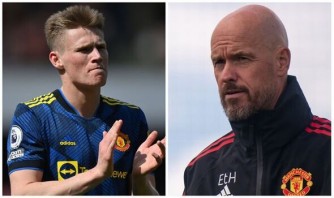 Scott Mc Tominay yatangaye amagambo ahumuriza Eric Ten Hag