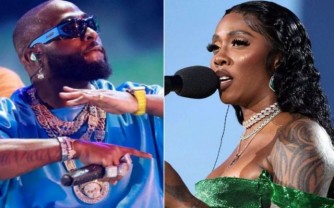 Tiwa Savage na Davido bari bariyemeje kuzakundana imyaka 100 bari kurebana ay'ingwe