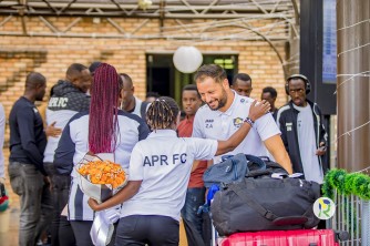 APR FC yageze mu Rwanda idafite umutoza w'abanyezamu - AMAFOTO + VIDEO