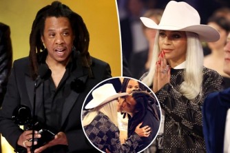 Jay Z yeruye avuga ko umugore we yibwe, ananenga abategura Grammy Awards