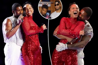 Usher yikomye abanenze imyitwarire ye na Alicia Keys ku rubyiniro