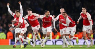 Champions League: Arsenal na FC Barcelona zageze muri 1/4