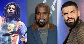Kanye West yikomye abarimo Drake na J.Cole