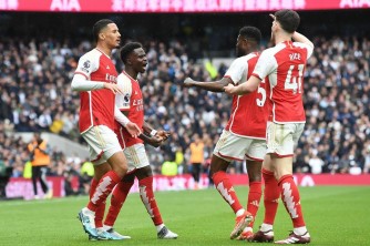 Arsenal yatsindiye Tottenham Hotspur ku mugozi icyizere kirazamuka