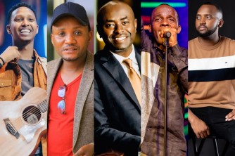 Abahanzi 20 b’igitsina gabo bafatwa nk’ab’ibihe byose muri Gospel nyarwanda  – VIDEO