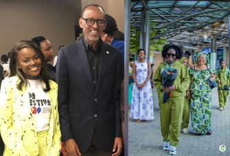 Sherrie Silver yakeje Perezida Kagame, anagenera ubutumwa urubyiruko muri ibi bihe by’amatora