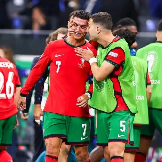 Euro 2024: Portugal ya Cristiano Ronaldo wari wabanje kuyitanga yageze muri 1/4 