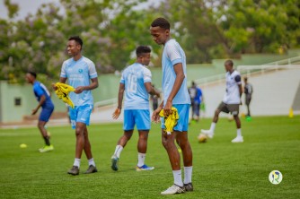 Ikipe ya Police FC yakoze imyitozo irimo abakinnyi hafi ya bose - VIDEO