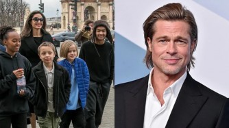 Brad Pitt mu gahinda kubera abana be