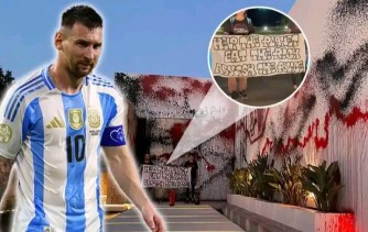 Inzu Lionel Messi iri  muri Espagne yangijwe ku buryo bukomeye 