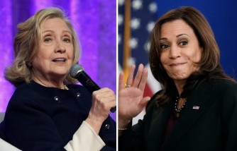 Hillary Clinton yahamagariye abagore gushyigikira Kamala Harris