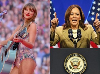 Taylor Swift yateye umugongo Trump ahitamo Kamala Harris