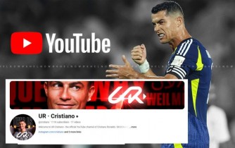 Cristiano Ronaldo yashinze shene ya YouTube, yandika amateka mashya mu minota 90