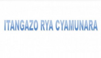 ITANGAZO RYA CYAMUNARA