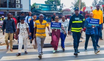 Polisi y'u Rwanda yasubukuye ubukangurambaga bwa 'Gerayo Amahoro'