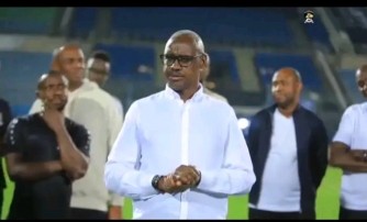 Ambasaderi CG Dan Munyuza yasuye APR FC mbere yuko icakirana na Pyramids FC 