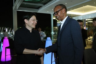 Perezida Kagame yarebye Singapore Grand Prix 2024