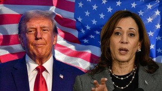  Trump yongeye kwibasira Kamala Harris bahanganye