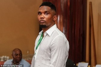 Samuel Eto'o yafatiwe ibihano na FIFA