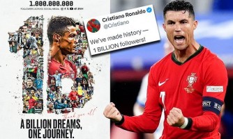 Cristiano yanditse amateka yo kuba umuntu wa mbere ku Isi wujuje Miliyari 1 y'abamukurikira