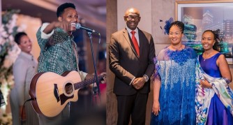 U Bwongereza: Apôtre Mignonne, Israel Mbonyi, Aime Uwimana bakoze ivugabutumwa ryitabiriwe na Amb. Busingye-AMAFOTO