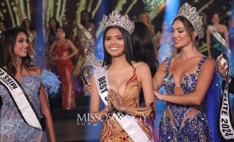 Juvyel Anne yabaye umunya-Philippines wa mbere wegukanye ikamba rya Miss Elite World-AMAFOTO