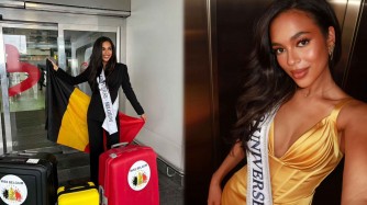 Kenza Ameloot ufite inkomoko mu Rwanda yageze muri Mexico aho yitabiriye Miss Universe 