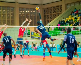  Volleyball: Police VC yatangiye shampiyona ibabaza REG VC