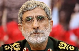 Gen. Esmail Qaani wo muri Iran mu bikomerezwa byaburiwe irengero mu bitero bya Israel muri Lebanon