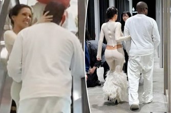 Kanye West n’umugore we bashyize akadomo ku byabavugwagaho