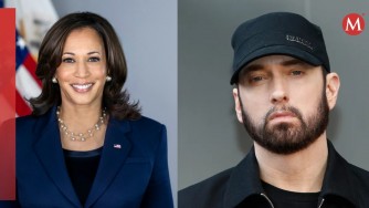  Azarinda ahazaza hacu - Eminem yasabye Abanyamerika gutora Kamala Harris