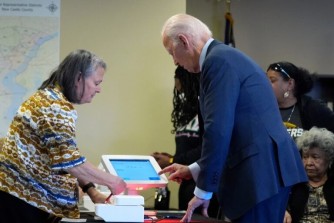 Perezida Biden yatoreye muri Leta avukamo ya Delaware