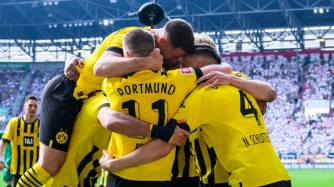 Brussia Dortmund yanze gukorera imyitozo ku kibuga cya Real Madrida ngo batabakoperera amayeri