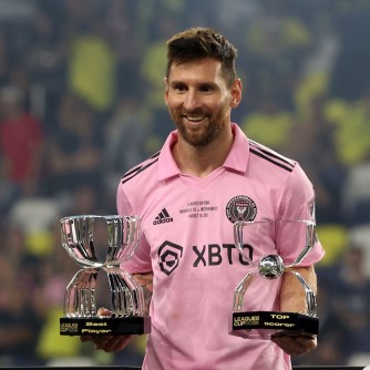 Lionel Messi yegukanye igikombe cya kabiri muri Inter Miami 