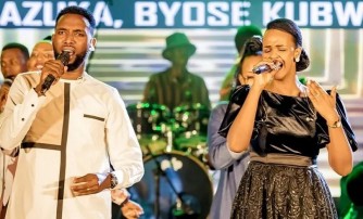 James na Daniella na Singleton batumiwe muri Amerika mu bitaramo ‘A Night of Worship’ bya Noheli