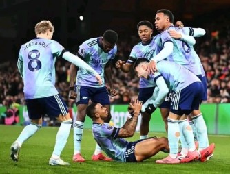 Arsenal yagarutse mu bihe byo gutsinda naho Manchester City ikomeza kugwirirana