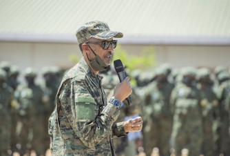 Perezida Kagame yageneye ubutuma Ingabo z’u Rwanda n'inzego z’umutekano,azisaba gukomeza kuba maso