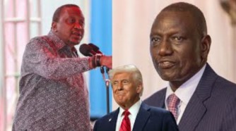 Uhuru Kenyatta yanenze Guverinoma ya Kenya ku kwinubira icyemezo cya Amerika 