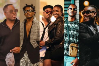 Ni Weekend idasanzwe! Bruce Melodie, Juno Kizigenza na Kenny Sol mu bakoze mu nganzo – VIDEO