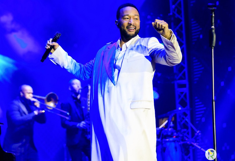 John Legend Defies Human Rights Watch, Delivers Historic Performance in Kigali- VIDEO