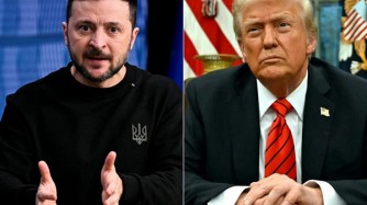 Trump na Zelensky batangiye gusobanya mu mvugo