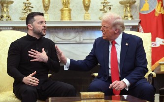 Uko Volodymyr Zelensky atonganire na Donald Trump muri White House 